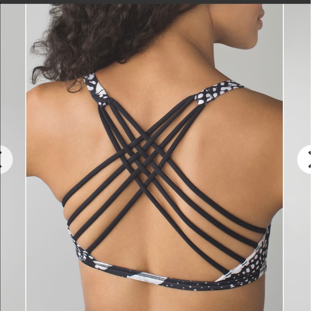 Lululemon free to be wild bra, size 4